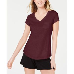 Maison Jules V Neck Patch Pocket T-Shirt